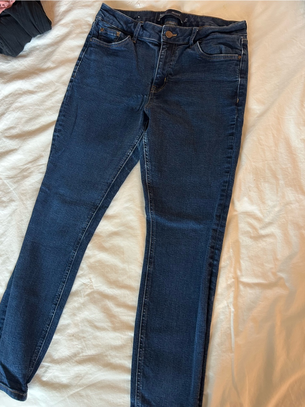 Boden Skinny Jeans Dark Wash Denim Size 10P Like New